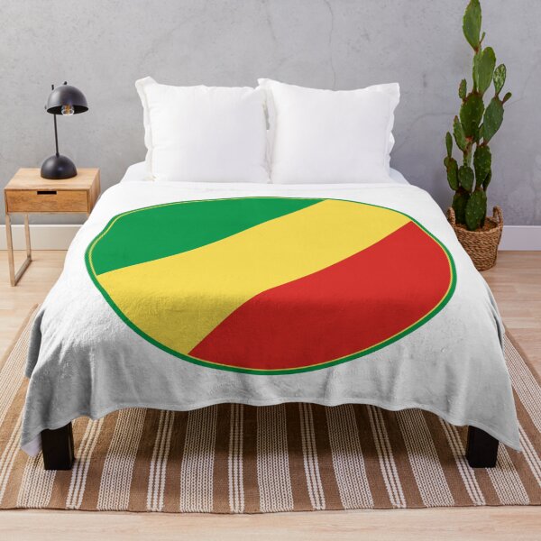 Item preview, Congo Flag Round Design designed and sold by NTGUILTY.