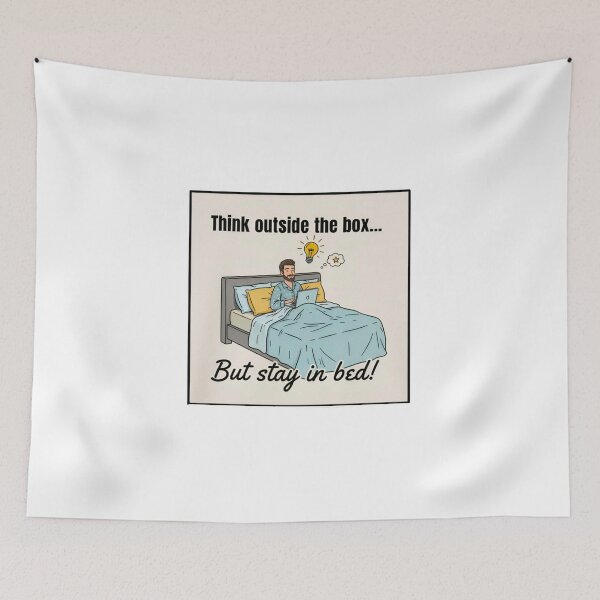 Item preview, Think outside the box-Man designed and sold by xper-t-s.
