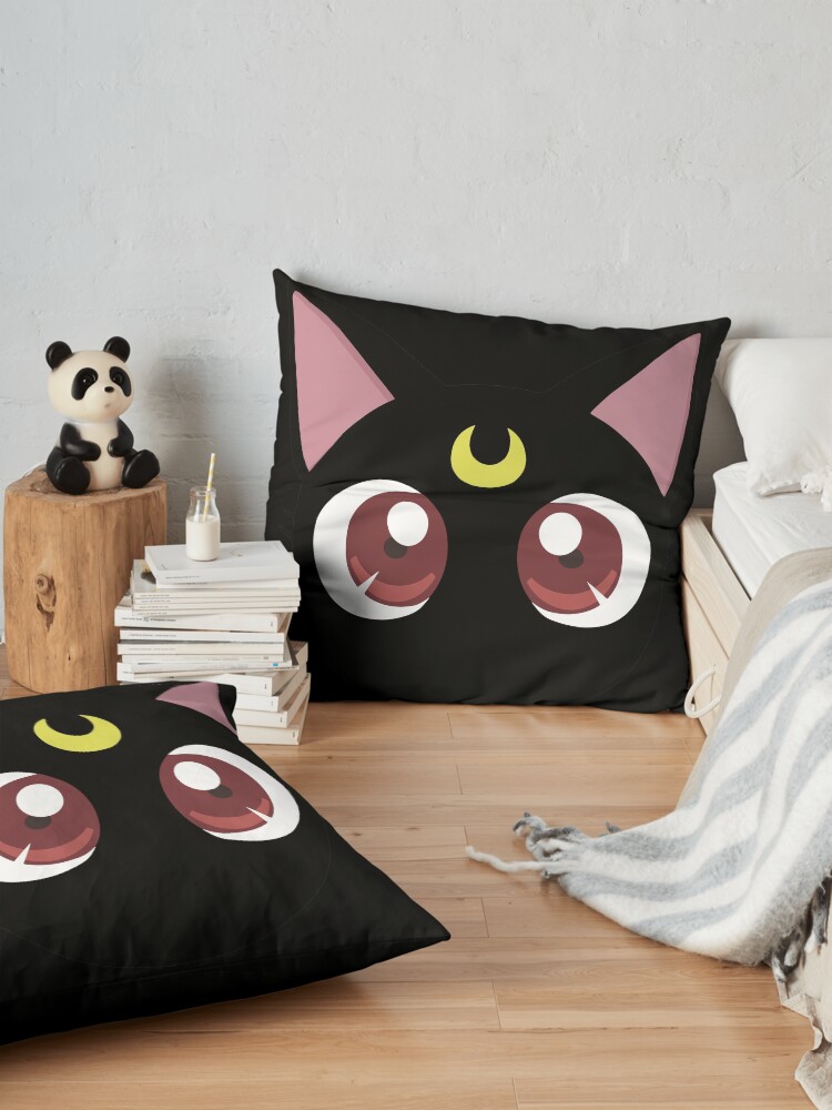 Alternate view of Luna - Sailor moon Floor Pillow