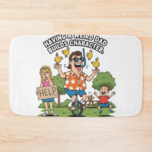 Item preview, Weird Dad Builds Character Funny Dad Joke designed and sold by PunStitch.