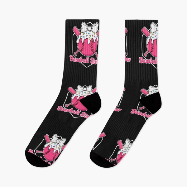 Item preview, Baseball Drip Sister Bow Cute Lil Sis Ice Cream Drip Sports  designed and sold by cawtoon.