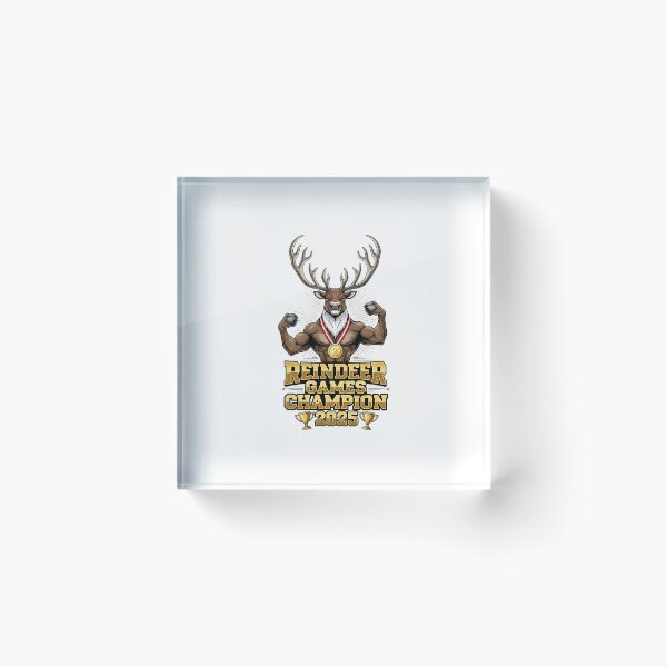 Item preview, Reindeer Games Champion  designed and sold by Dazzle-Sizzle.