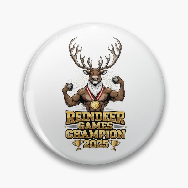 Item preview, Reindeer Games Champion  designed and sold by Dazzle-Sizzle.