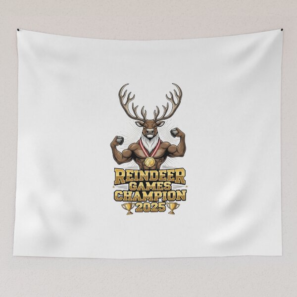 Item preview, Reindeer Games Champion  designed and sold by Dazzle-Sizzle.