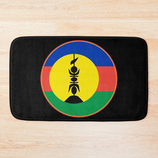 Item preview, New Caledonia Flag Round Design designed and sold by NTGUILTY.