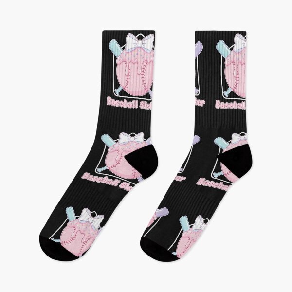 Item preview, Baseball Drip Sister Bow Cute Lil Sis Ice Cream Drip Sports  designed and sold by cawtoon.