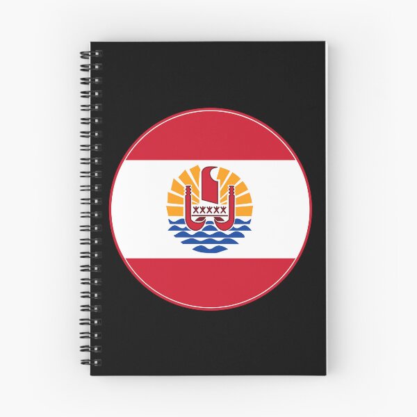 Item preview, French Polynesia Flag Round Design designed and sold by NTGUILTY.