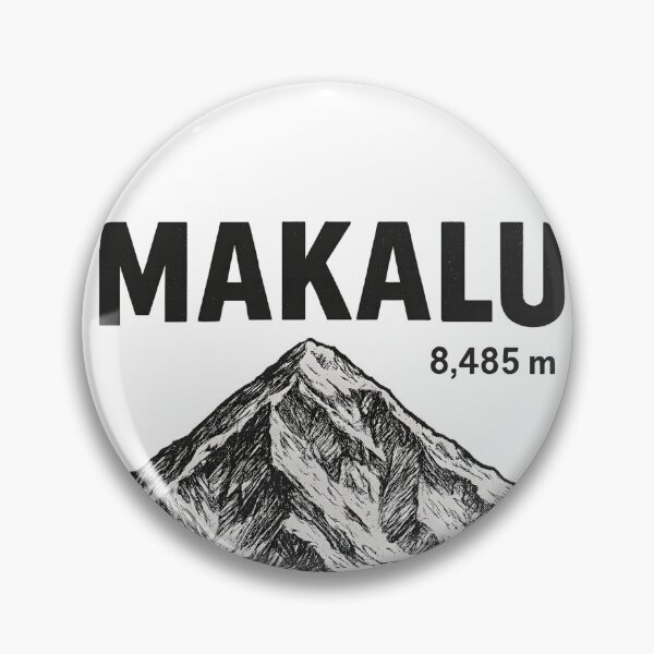 Item preview, Mount Makalu | Special edition 5/14 Eight-thousanders | Black and white designed and sold by Masha_D.