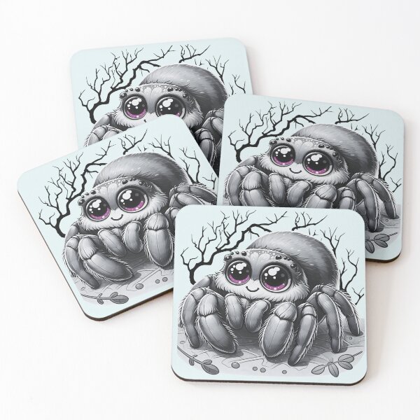 Item preview, Cute Black and White Jumping Spider  designed and sold by DammyK89.