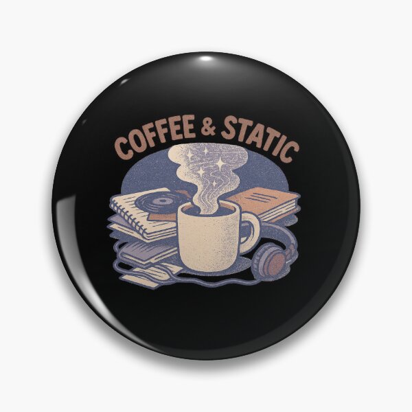Item preview, Coffee & Static designed and sold by peaknerd.
