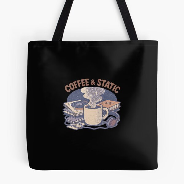 Item preview, Coffee & Static designed and sold by peaknerd.