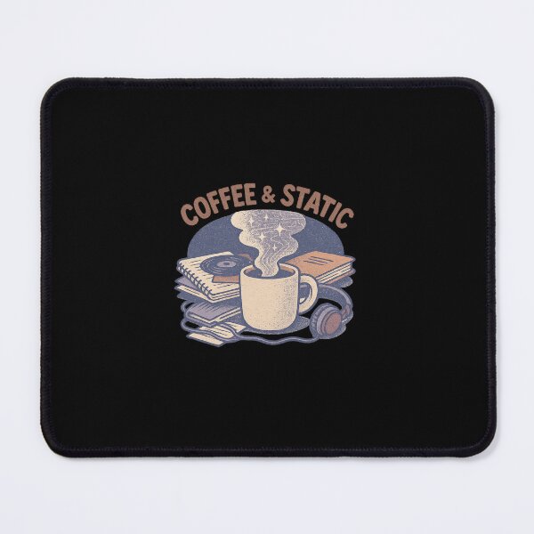 Item preview, Coffee & Static designed and sold by peaknerd.