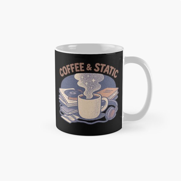 Item preview, Coffee & Static designed and sold by peaknerd.