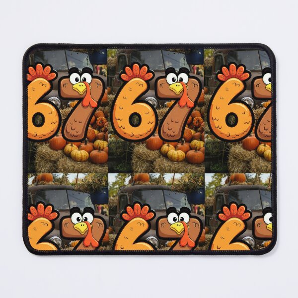 Item preview, Turkey Says Six Seven  designed and sold by WoodburyLake.