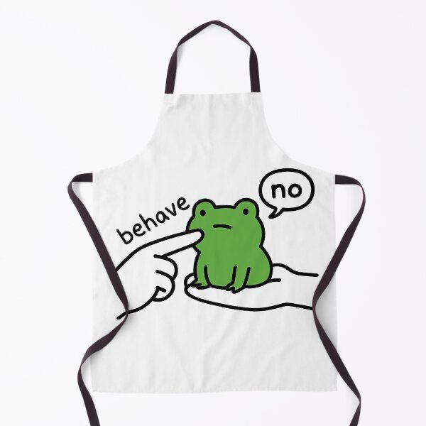 Item preview, Dishonest Frog Funny Frog Meme Behave No Cartoon Design designed and sold by gear-posters.