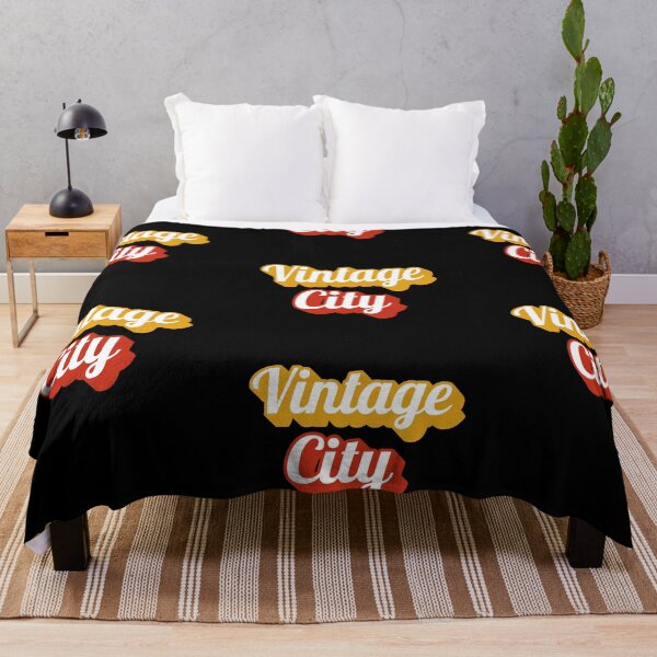 Item preview, Vintage City Typography T Shirt Colorful Red Yellow Blue Classic Old School designed and sold by Vintage City.
