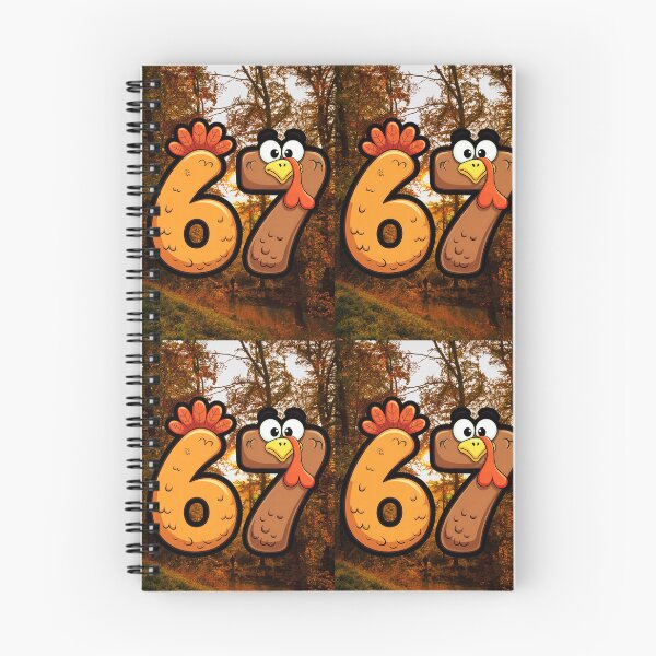 Item preview, Turkey Says Six Seven  designed and sold by WoodburyLake.