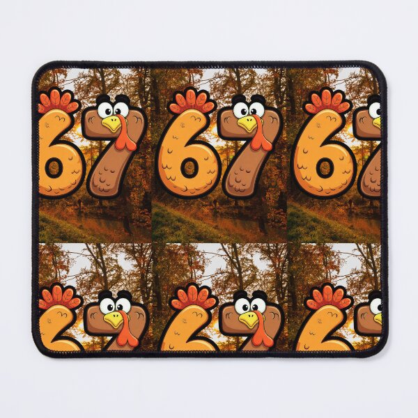 Item preview, Turkey Says Six Seven  designed and sold by WoodburyLake.