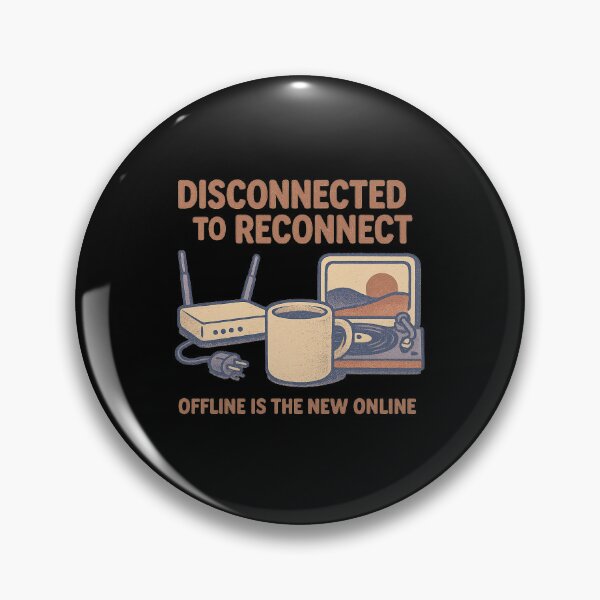 Item preview, Desconectado para reconectar designed and sold by peaknerd.