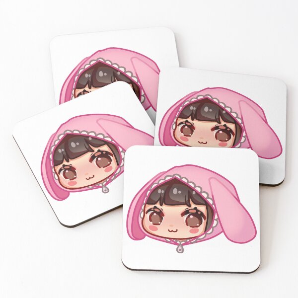 Item preview, Feng Min pink bunny skin chibi designed and sold by starlight02.