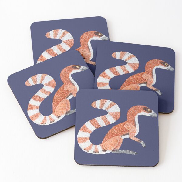 Item preview, Sinosauropteryx painted cutout designed and sold by WolfRaven Creations.