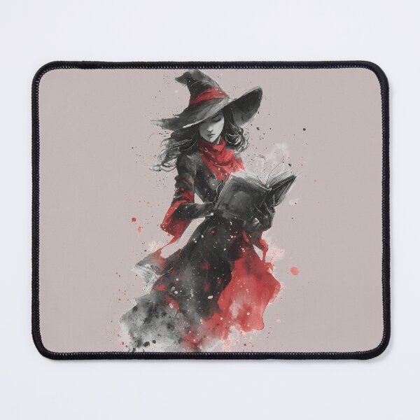 Item preview, Wizard Girl vintage illustration designed and sold by MrHide.
