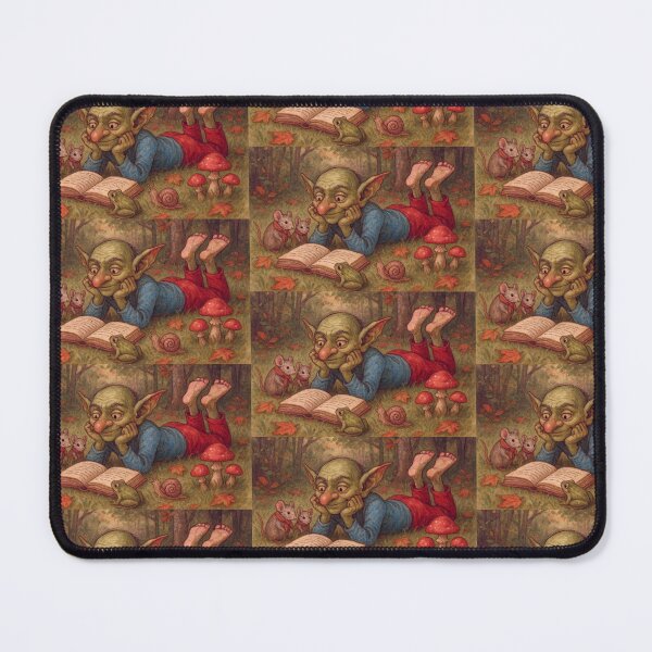 Item preview, Goblin Reading in the Forest designed and sold by Beach-Raven Designs.