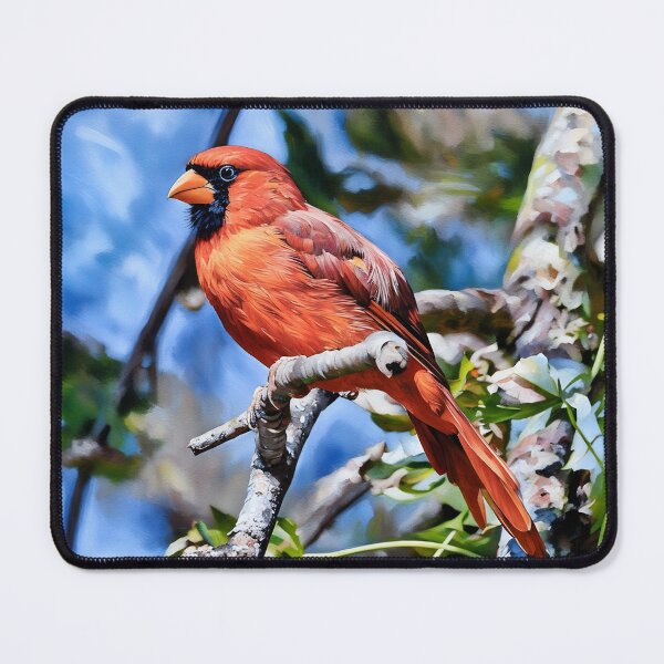 Item preview, Red Cardinal in Watercolor designed and sold by tomorrowsart.