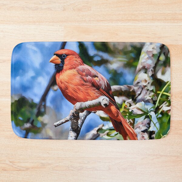 Item preview, Red Cardinal in Watercolor designed and sold by tomorrowsart.