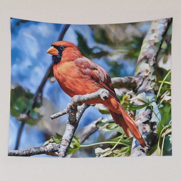 Item preview, Red Cardinal in Watercolor designed and sold by tomorrowsart.