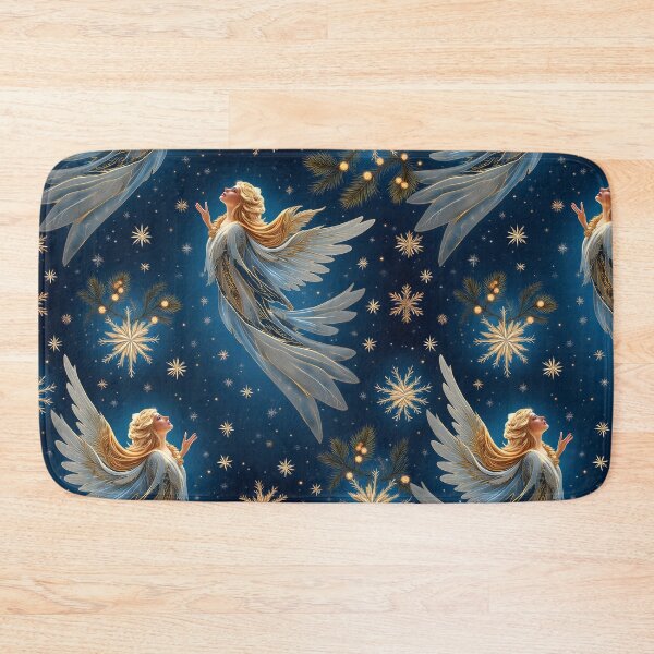 Item preview, Majestic angels with sweeping feather etched wings designed and sold by BDLdesigns.