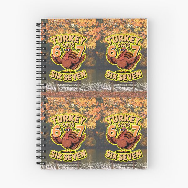 Item preview, Turkey Says Six Seven  designed and sold by WoodburyLake.