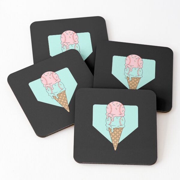 Item preview, Baseball Drips for Boys Home Plates ICES Creams Drips Youth Sport  designed and sold by MOHITSALVI.