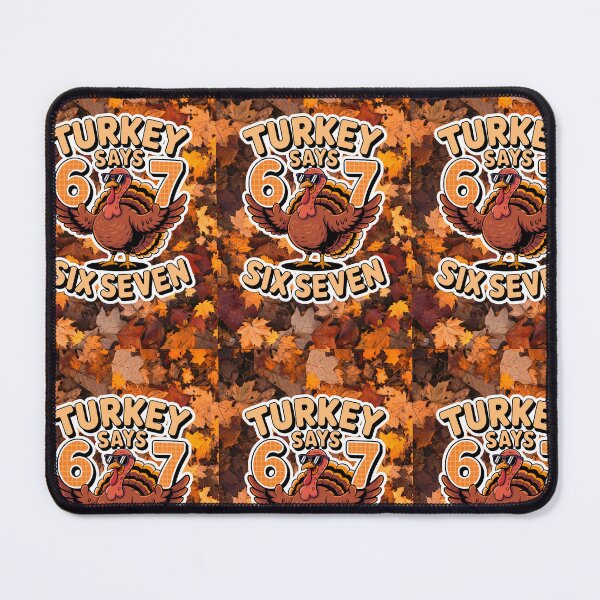 Item preview, Turkey Says Six Seven designed and sold by WoodburyLake.