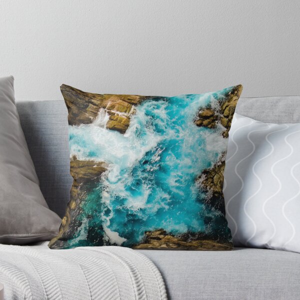 Item preview, Drone Photo of Ocean & Rocks designed and sold by SauraLume.