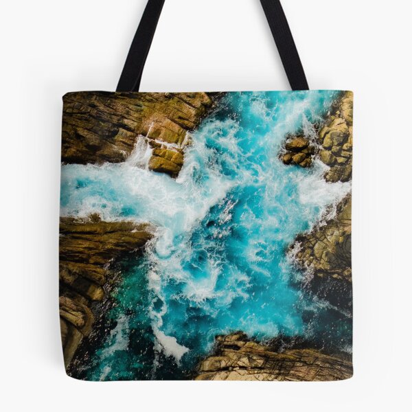 Item preview, Drone Photo of Ocean & Rocks designed and sold by SauraLume.
