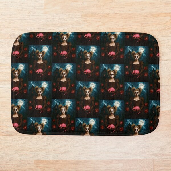 Item preview, Chica gótica con armadillo rosa designed and sold by Beach-Raven Designs.