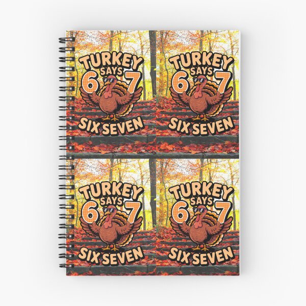 Item preview, Turkey Says Six Seven  designed and sold by WoodburyLake.