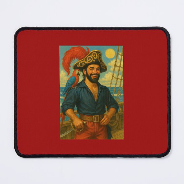 Item preview, Retro Pirate Captain designed and sold by Beach-Raven Designs.
