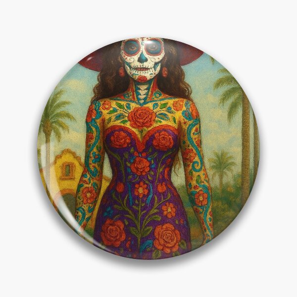 Item preview, Elegancia de Calavera designed and sold by Beach-Raven Designs.