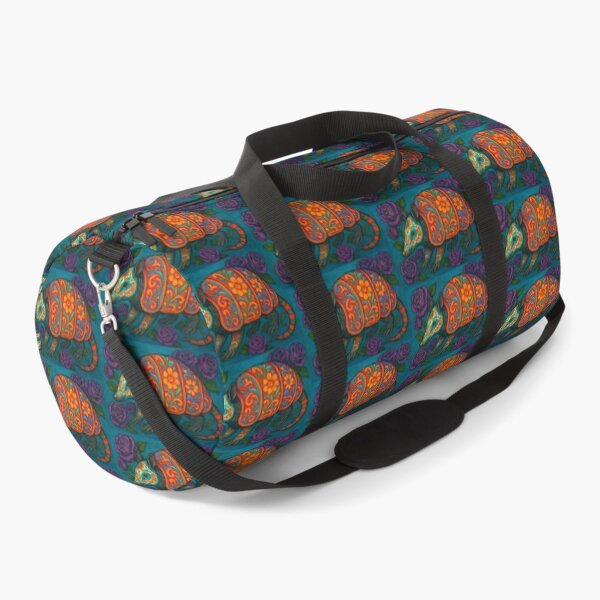 Item preview, Colorful Dia de los Muertos armadillo - Folk Art Armadillo Design designed and sold by Beach-Raven Designs.