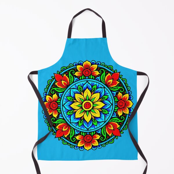Item preview, Folk Flower Mandala designed and sold by ViaARTfactory.