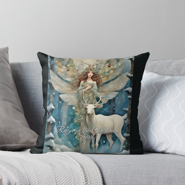 Item preview, Reign in the Christmas Spirit! : Art Nouveau Fairy designed and sold by FaerieFusion.
