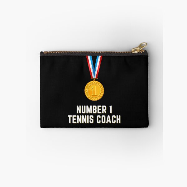 Item preview, Number One Tennis Coach with medal designed and sold by Imemewell.