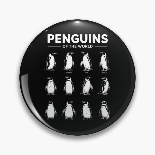 Item preview, Penguins of the World: Emperor, King, Gentoo, and More designed and sold by Gogetgiggles.