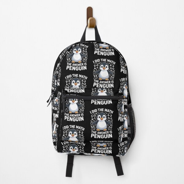 Item preview, I Did the Math and the Answer is Penguin designed and sold by Gogetgiggles.