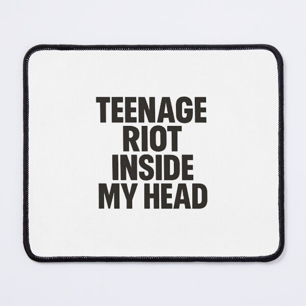 Item preview, "Teenage Riot Inside My Head" designed and sold by CharmStudio.