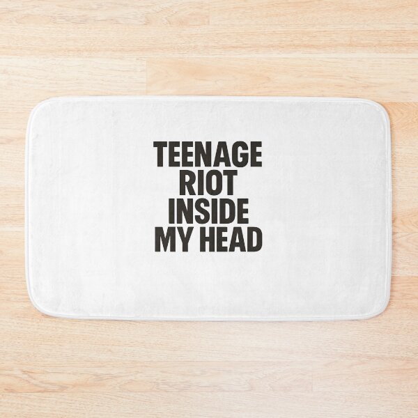 Item preview, "Teenage Riot Inside My Head" designed and sold by CharmStudio.