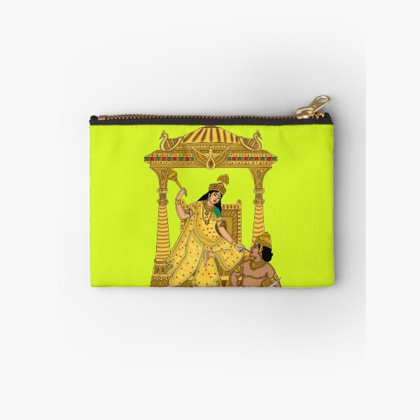 Item preview, Goddess Baglamukhi – Devi of Protection & Victory Art designed and sold by Harshit_Digital_Arts.
