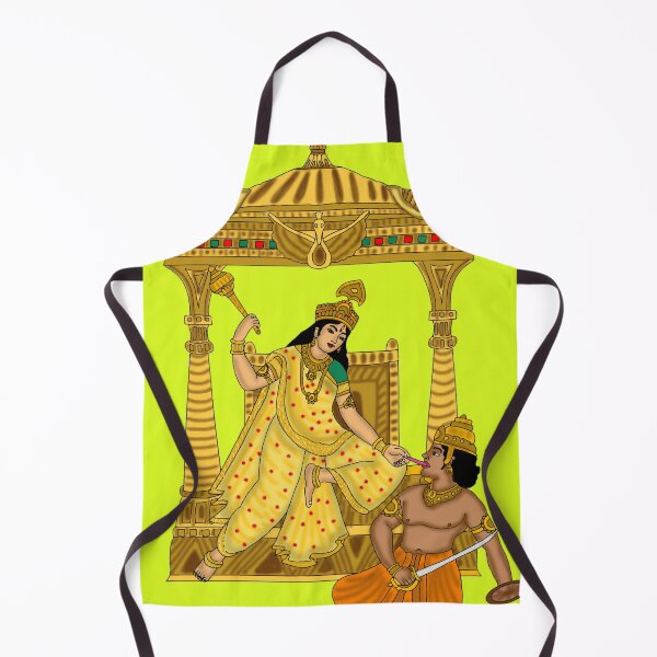 Item preview, Goddess Baglamukhi – Devi of Protection & Victory Art designed and sold by Harshit_Digital_Arts.